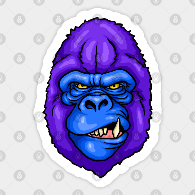 Top 124+ Purple gorilla cartoon - Tariquerahman.net